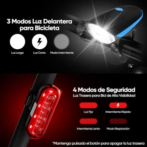 Thumbnail 1 de Gobikey Luces Bicicleta Delantera y Trasera