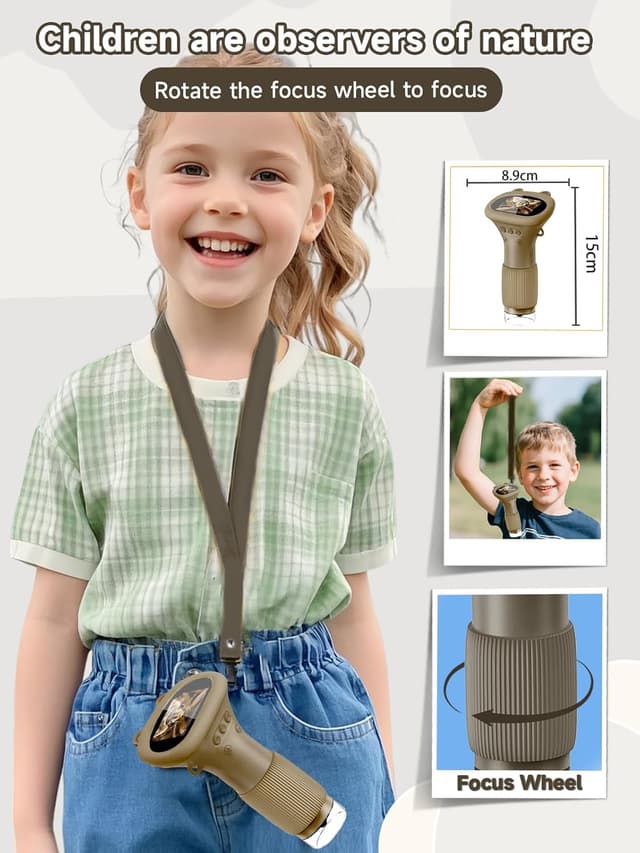 Thumbnail 4 de Acoath Microscope for Kids 1000X