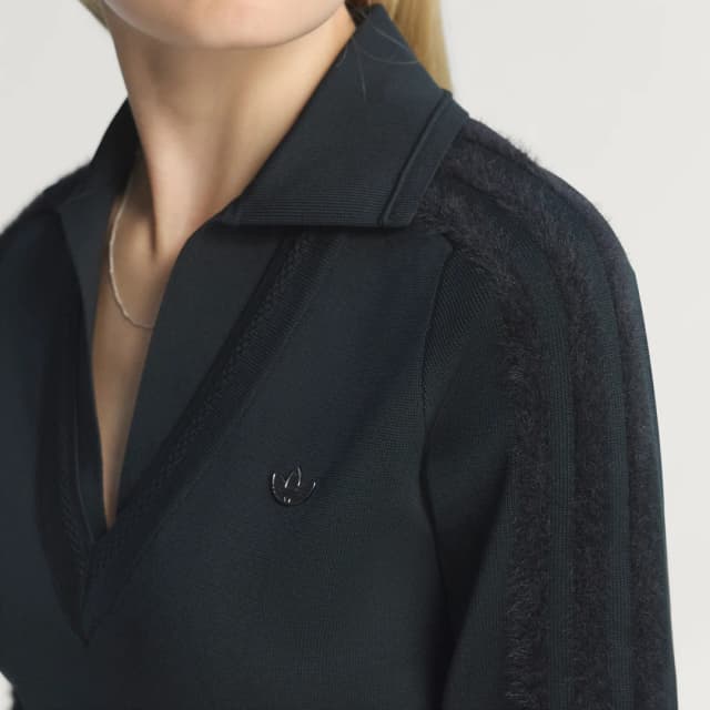 Thumbnail 3 de Adidas Vestido manga larga cuello negro