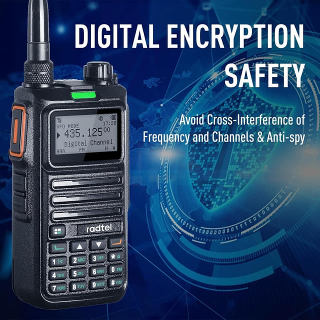 Thumbnail 6 de Radtel RT-4D DMR radio, 1024 canali