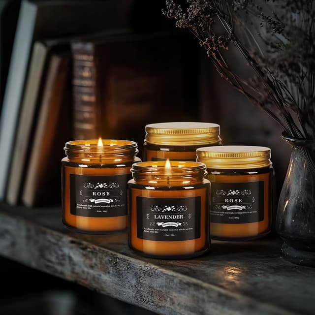 Thumbnail 3 de LIVEN 12 Pcs Scented Candles 3.05oz set