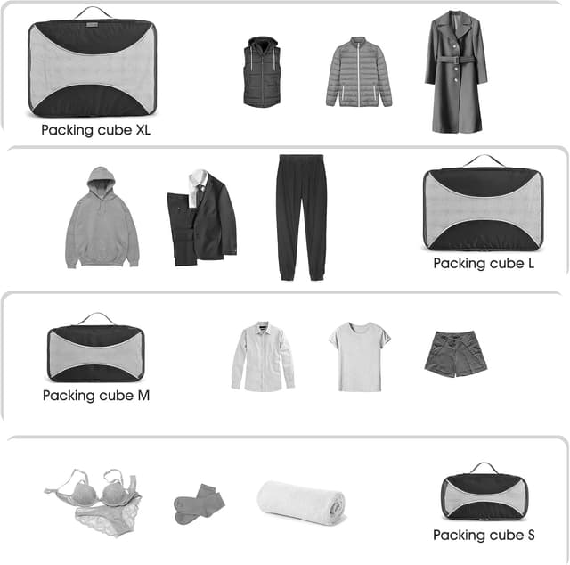 Thumbnail 6 de G4Free Organisateur de voyage 6 pièces