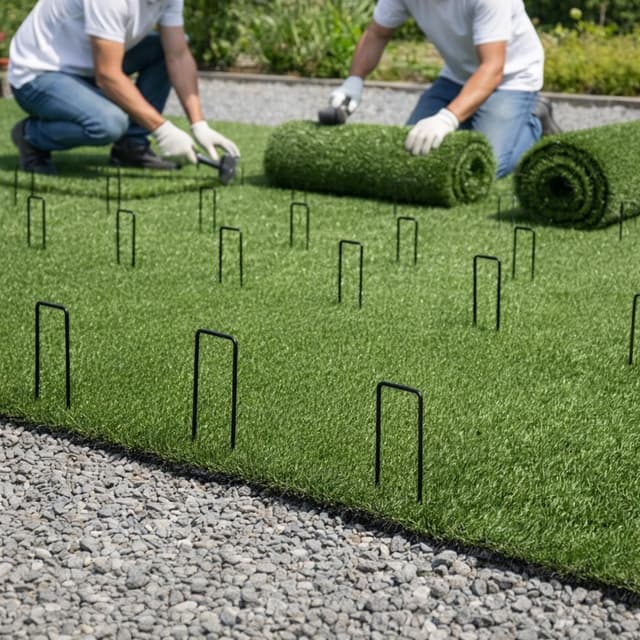 Thumbnail 1 de COM-FOUR® 50x ancoraggi a terra 150x25x3mm