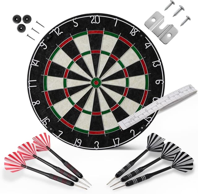 Imagen de Amazon Basics Jeu de fléchettes 45,7 cm en OfertitasTOP