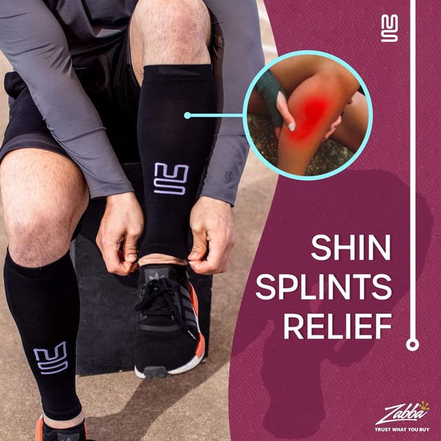 Detalle 2 de Calze compressive Modetro Sports per polpacci