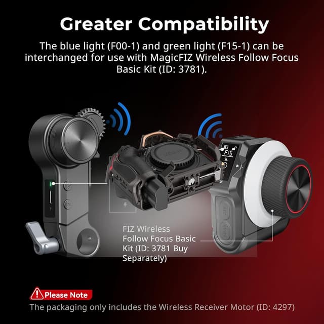 Thumbnail 5 de SMALLRIG 4297 Wireless Receiver Motor 4,3 kgf.cm