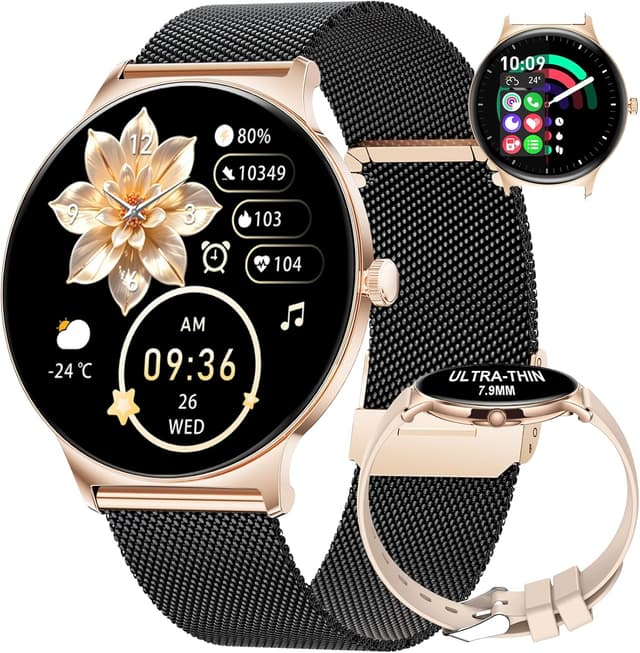 Detalle de LIGE Reloj Mujer 1,43'' AMOLED
