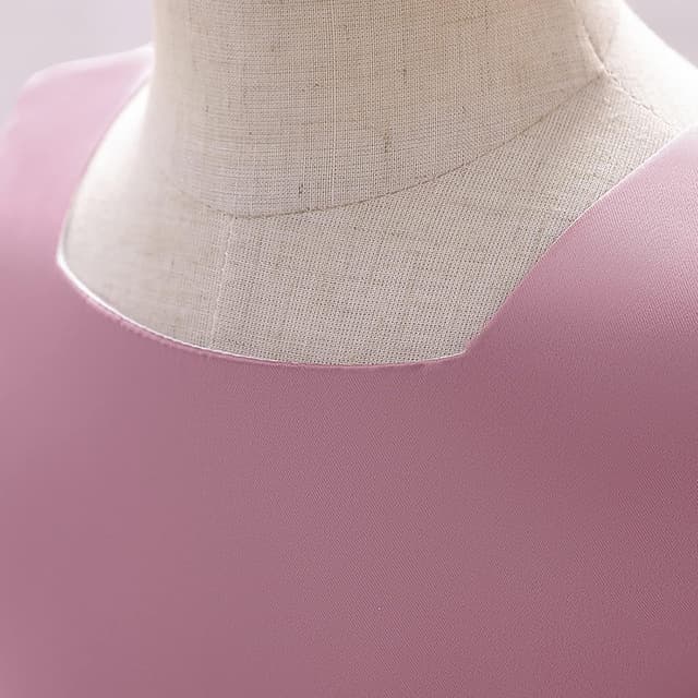 Thumbnail 5 de Toddler Flower Girl Dress Satin Bowknot