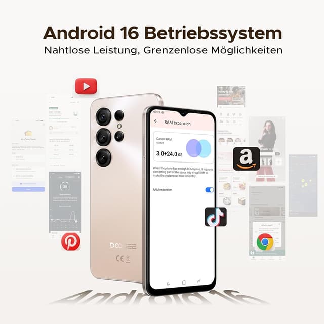 Thumbnail 2 de DOOGEE Note 56X Smartphone 6150mAh