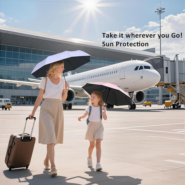 Thumbnail 6 de BAODINI mini travel umbrella UPF 50+