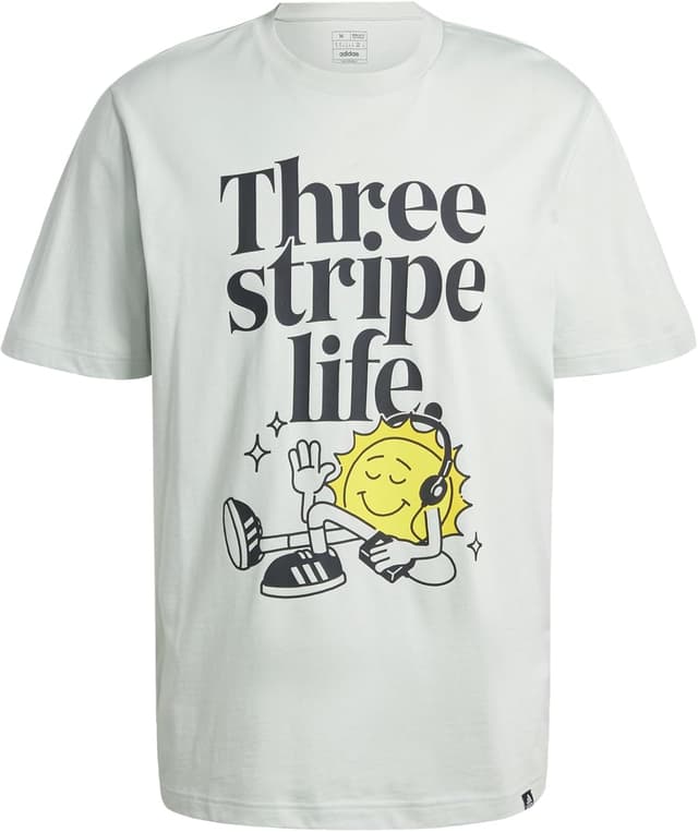 Thumbnail 6 de adidas Positivity Graphic tee camiseta blanca