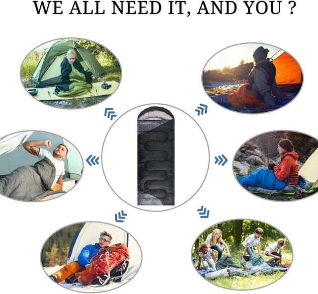 Thumbnail 5 de tuphen Schlafsack 3-4 Jahreszeiten