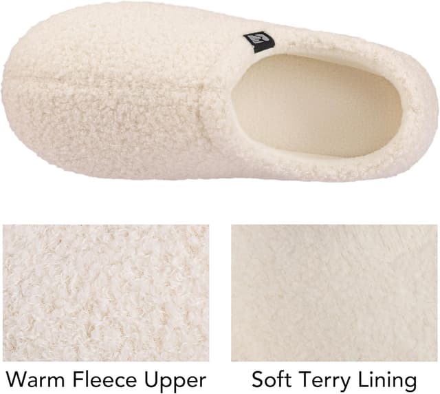 Thumbnail 4 de RockDove Women's Teddy Fleece Closed Back Indoor Slipper