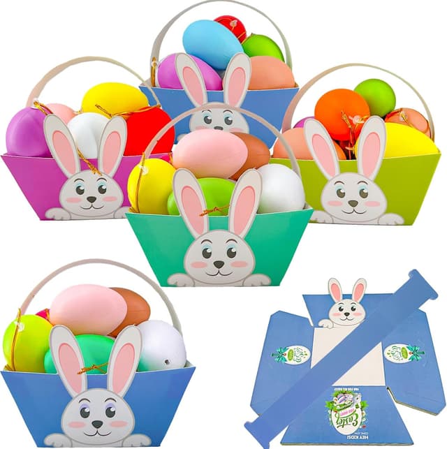 Detalle de KEELYY Osterkörbchen Kinder 12 Stück