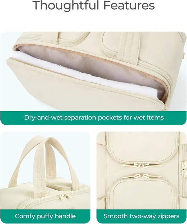 Detalle 2 de bagsmart kulturbeutel Damen 11,8 Zoll