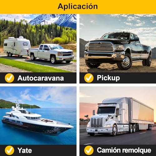 Thumbnail 1 de Spurtar Prise Remorque 7 Broches, adaptateur 12 V, 4 mâles et 3 femelles