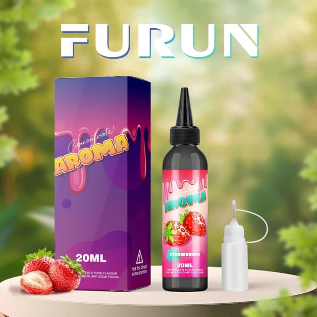 Thumbnail 5 de FURUN Erdbeer Aromakonzentrat 20 ml zum Kochen