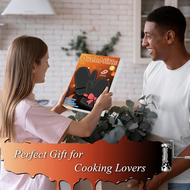 Thumbnail 6 de Oven mitts anti-slip silicone 500 ℉