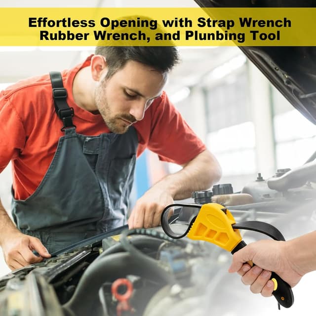 Detalle de Generic Rubber Strap Wrench for use