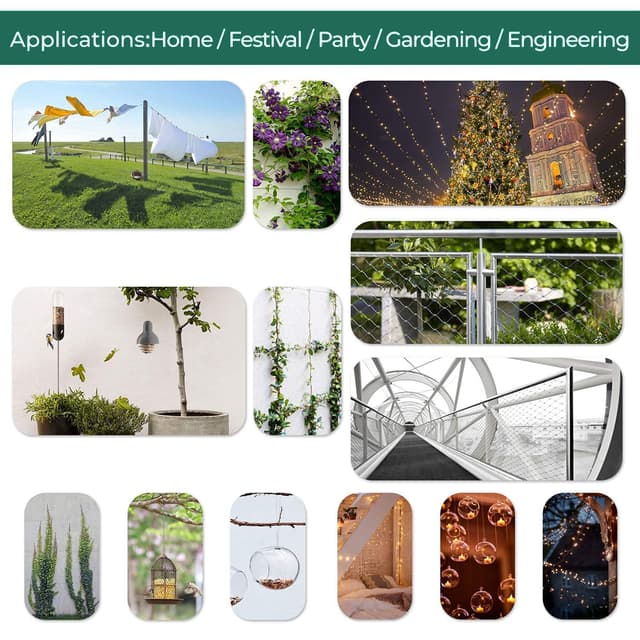 Thumbnail 5 de Kit cuerda acero inoxidable 50 m 2 mm