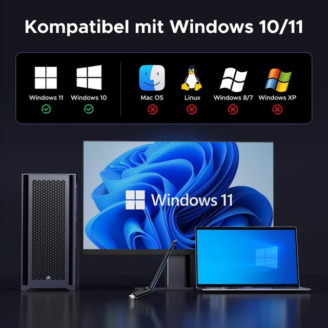 Thumbnail 5 de UGREEN AX900 WLAN Stick 600 Mbps