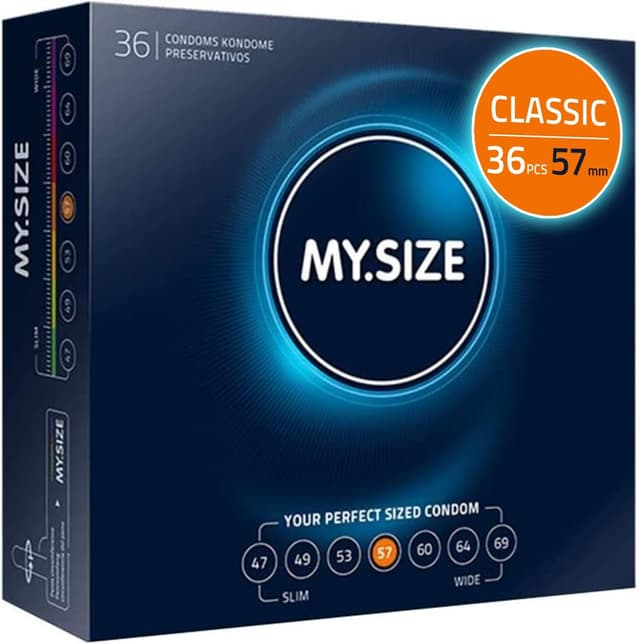 Imagen de MY.SIZE Classic taille 4 57 mm 36 pièces en OfertitasTOP