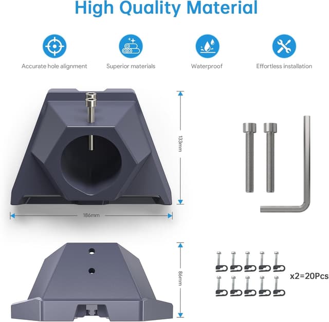 Thumbnail 1 de SURVADV Starlink Gen 3 Rohradapter 31-63,5 mm