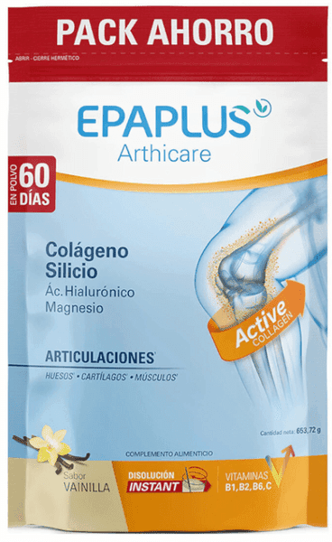 Detalle de Epaplus Arthicare Colágeno Antiox Vainilla 653,72 g 🍶