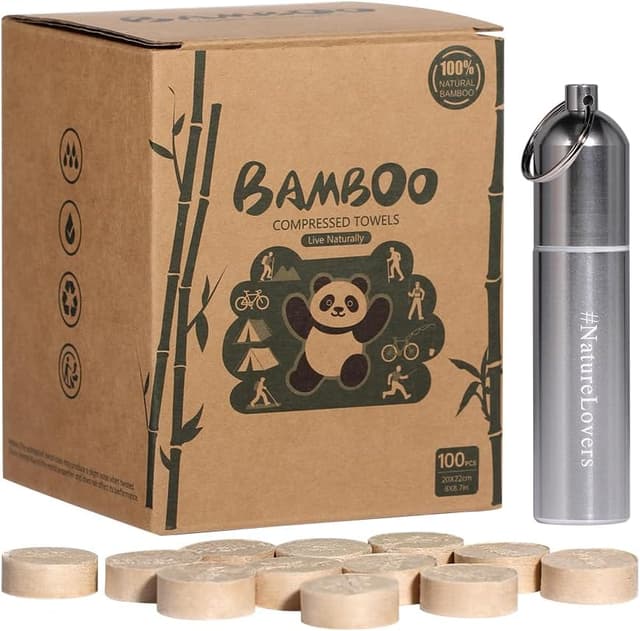 Imagen de MORGIANA 100 Toalla comprimida absorbente para viaje en OfertitasTOP