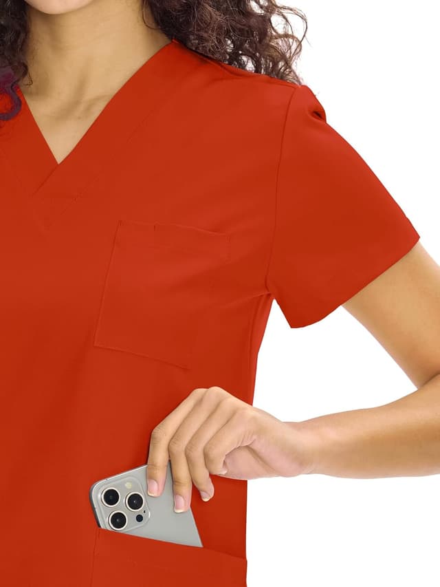 Thumbnail 3 de COZYFIT Scrubs V-Neck Set 9 Pockets