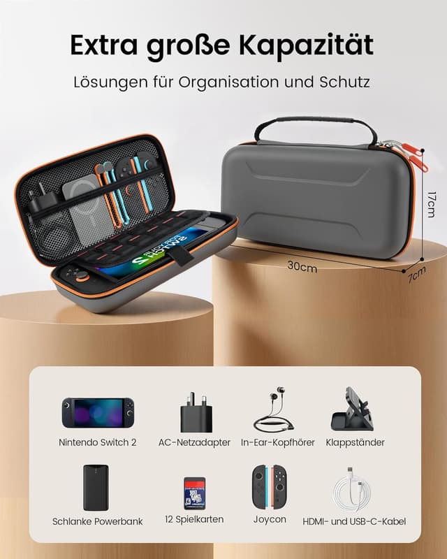 Detalle 2 de TRANSNOVO Switch 2 Tasche 12 Slots