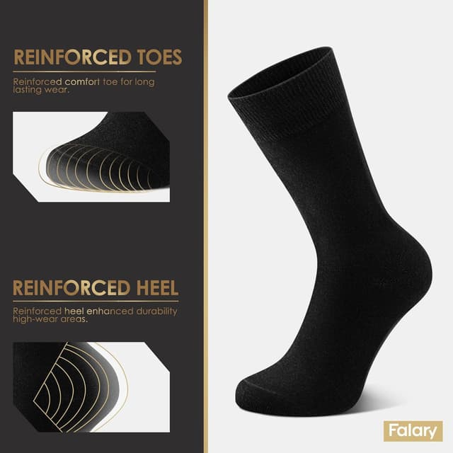 Thumbnail 2 de FALARY 12er-Pack Baumwollsocken für Herren und Damen