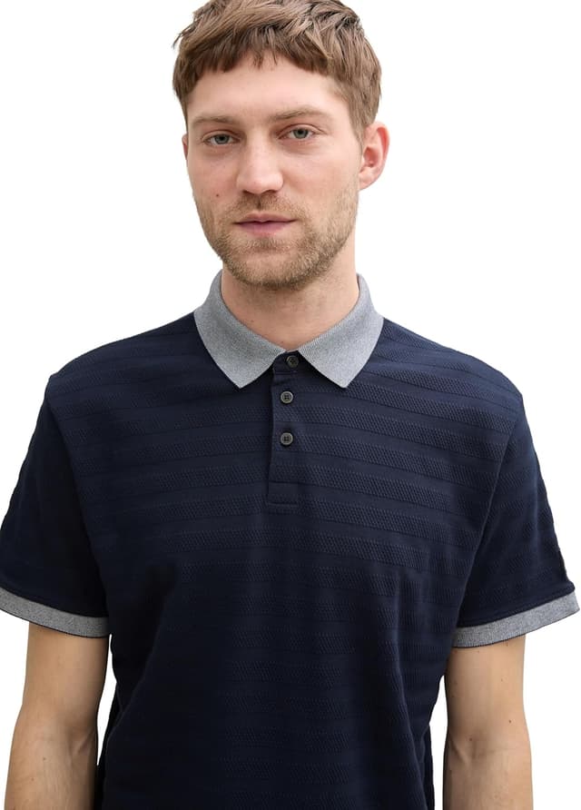 Detalle de TOM TAILOR 1045684 Polo da uomo a maniche corte