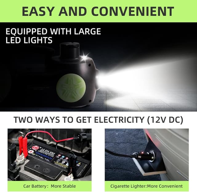 Thumbnail 5 de ROGTZ Upgraded Electric Hydraulic Car Jack 5 Ton