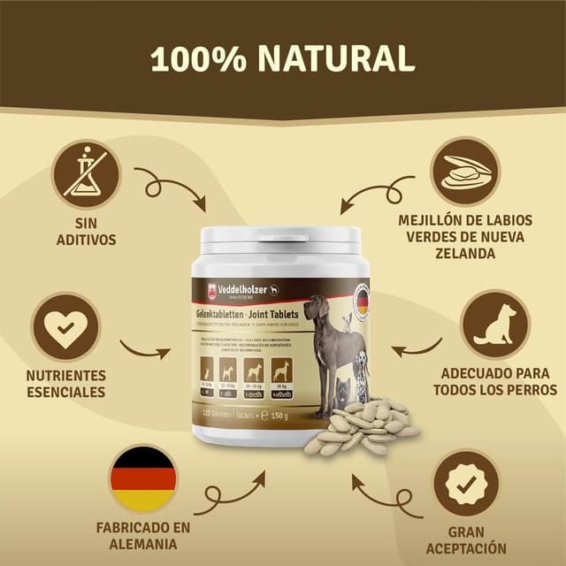 Thumbnail 4 de Veddelholzer comprimidos articulaciones 125 cápsulas