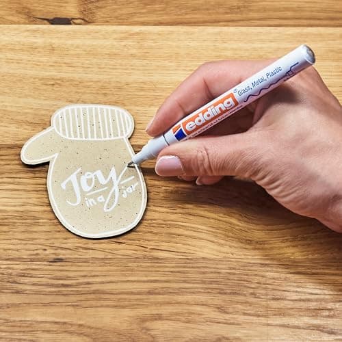 Detalle 2 de edding 780 marcador metálico 5 unidades, punta 0,8 mm ✏