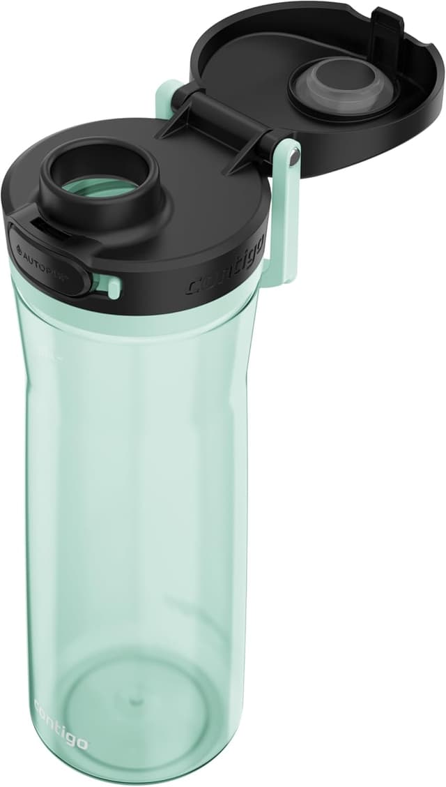 Detalle de Contigo Jackson : gourde 720 ml avec bouton AutoPop, 100% étanche et lavable au lave-vaisselle