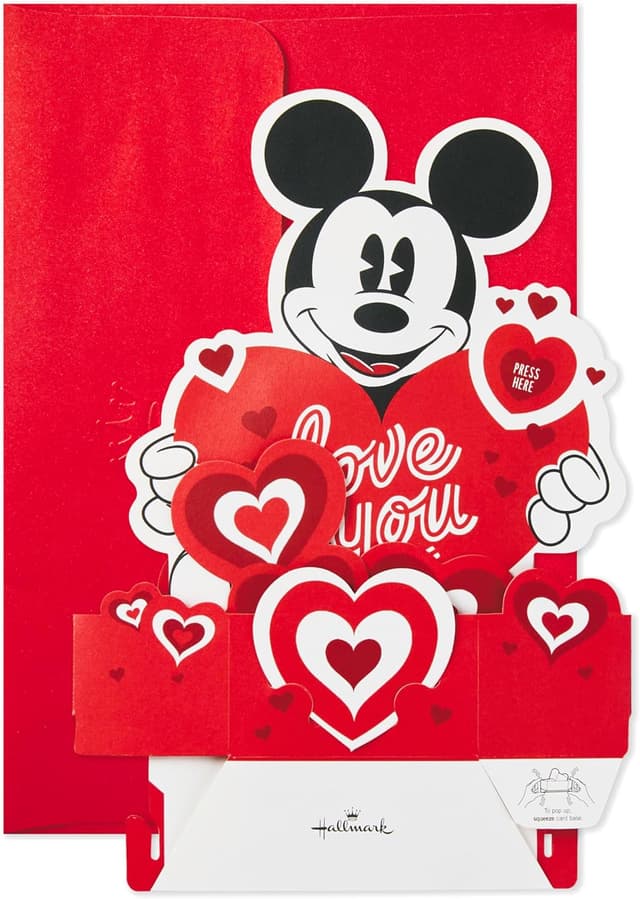 Thumbnail 6 de Hallmark Biglietto San Valentino 3D Topolino