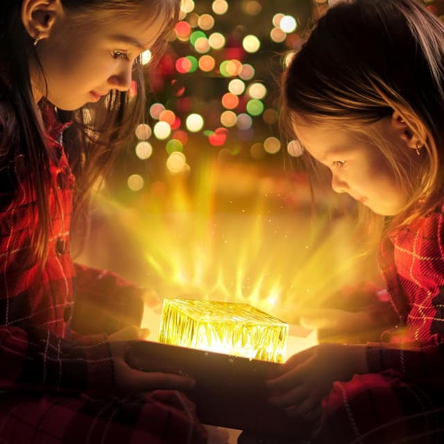 Thumbnail 5 de Dreamy Cubby Nordlicht-Projektorlicht 16 Farben