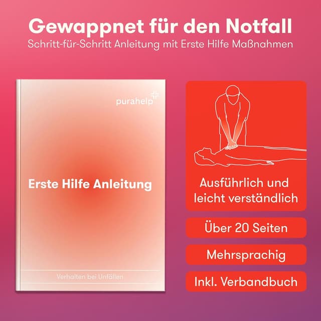 Detalle de PURAHELP Verbandskasten Auto DIN 13164 2026