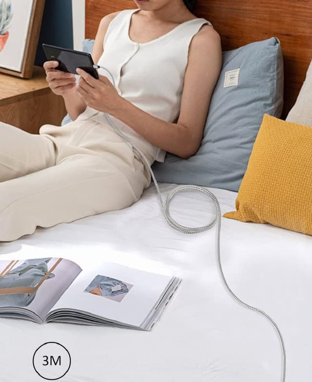 Thumbnail 5 de IDISON iPhone lightning cable 4‑pack, 2M–3M lengths