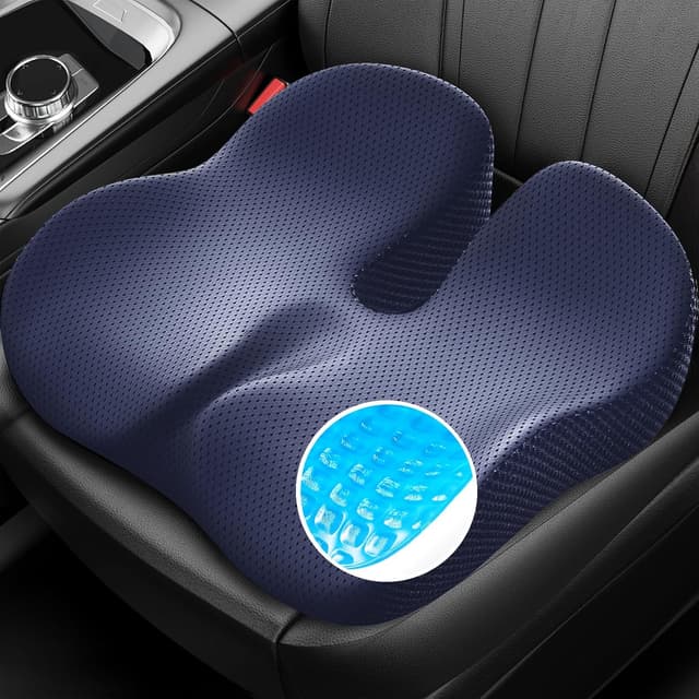 Imagen de ZIKEE Gel Seat Cushion 17.1" for Back Pain Relief en OfertitasTOP