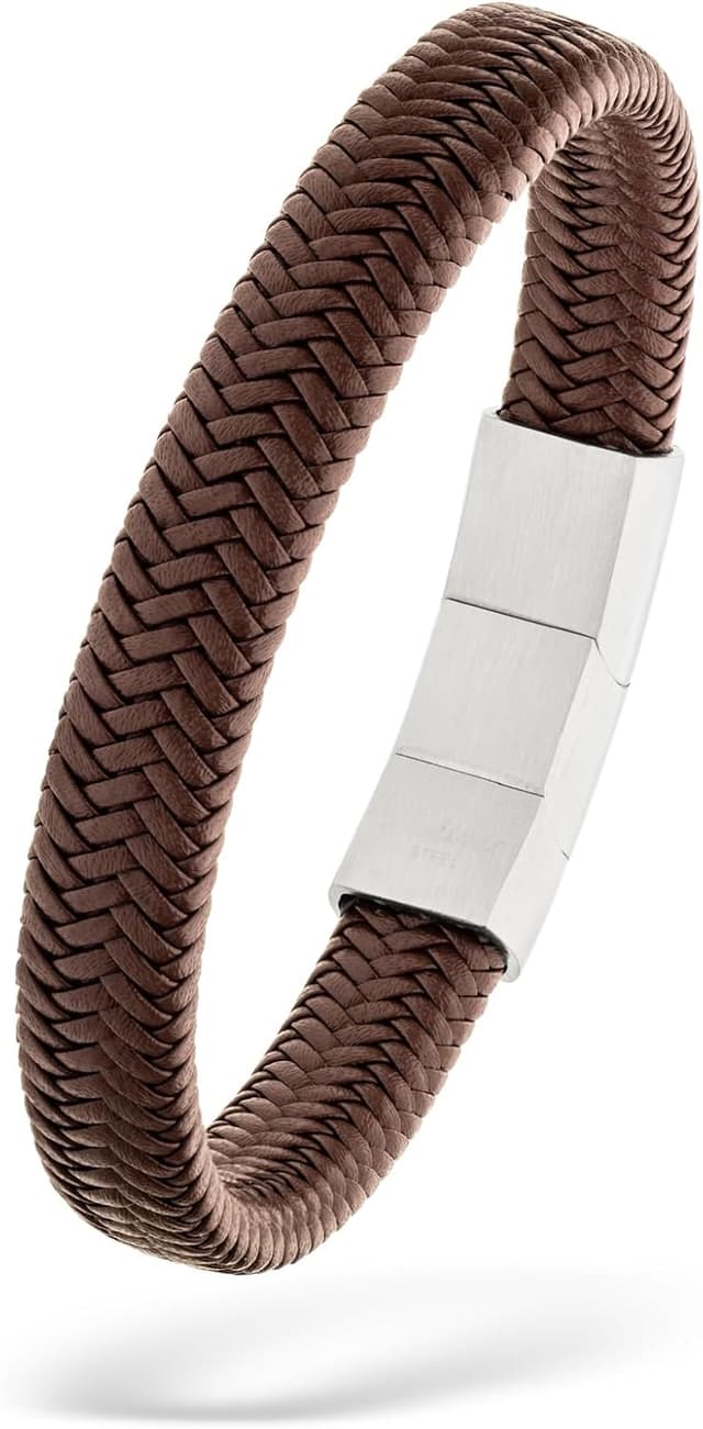 Thumbnail 6 de s.Oliver Armband aus Leder 18,5 cm