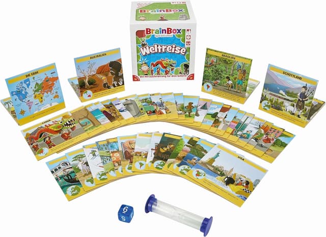 Detalle de Brain Box Weltreise Lernspiel für 6+