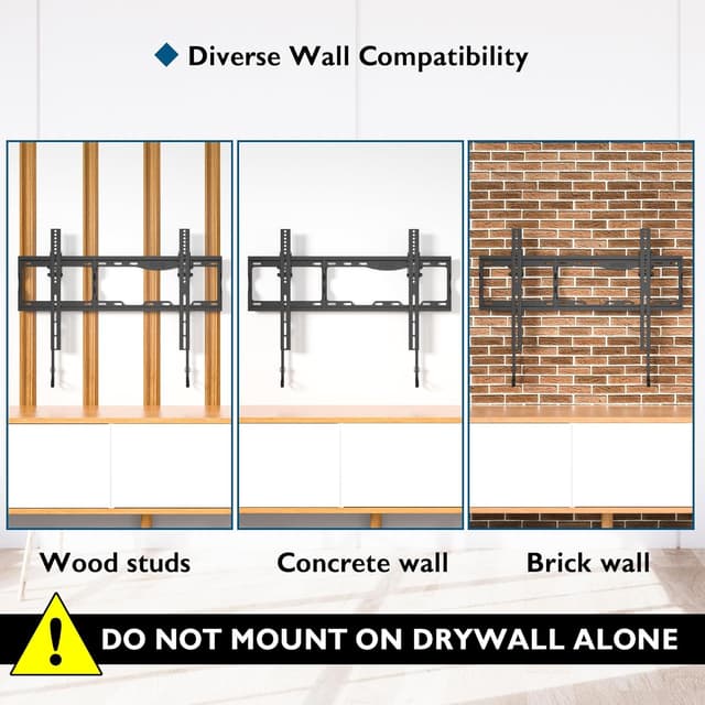 Thumbnail 6 de Supporto TV parete BONTEC 17-86 pollici