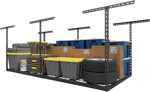 Imagen de Jusgym 3x6FT Overhead Garage Rack 450 lbs 🛠 en OfertitasTOP