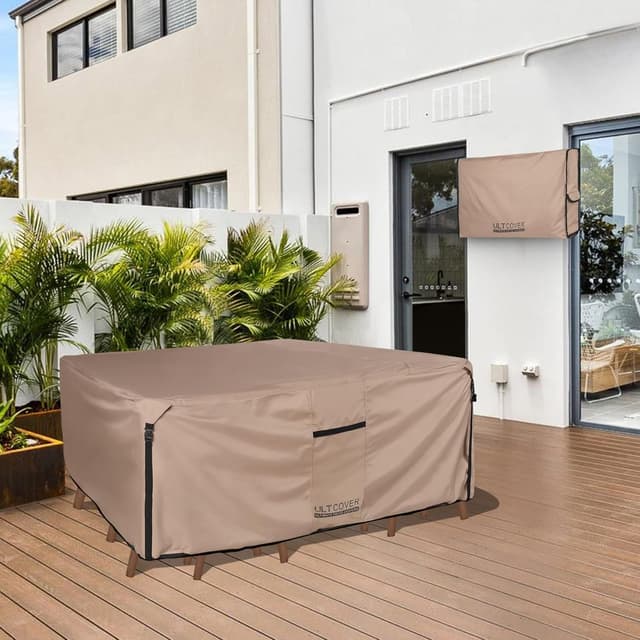 Detalle 2 de ULTCOVER Patio Table Cover 88 x 62 inch