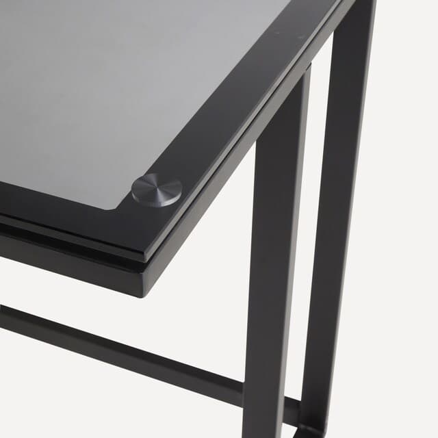 Thumbnail 4 de El Corte Inglés Escritorio Kansas de acero y cristal