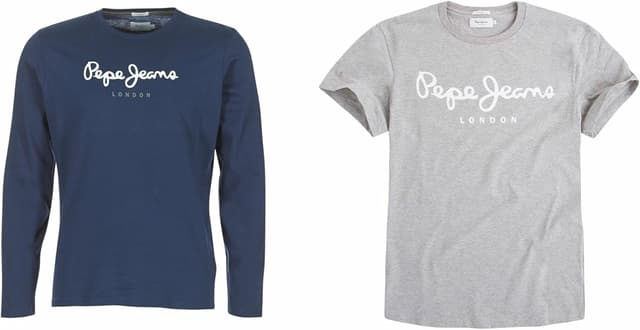 Detalle de Pepe Jeans Eggo Long N Camiseta para Hombre