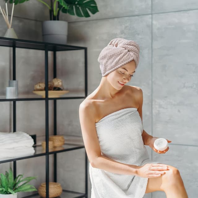 Thumbnail 6 de SimpleField Microfiber Hair Towel Wrap 2-pack 🧖♀